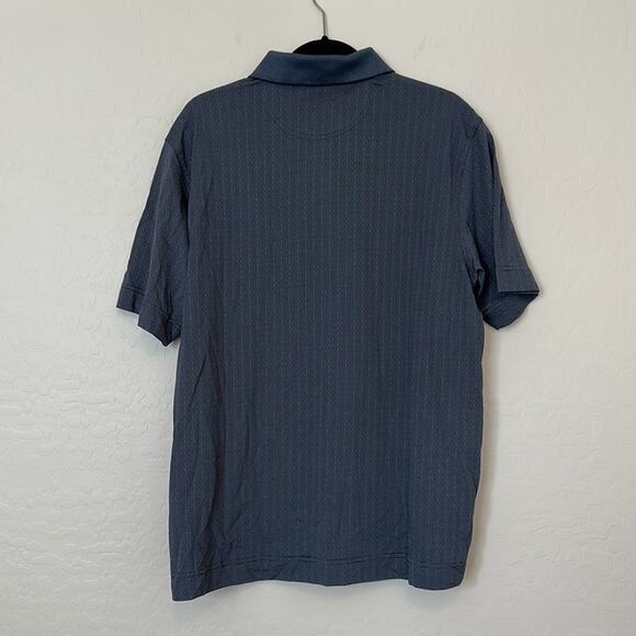 Cutter and Buck Dash Polo Golf Casual Shirt Blue Gray NEW Size L - Picture 3 of 9